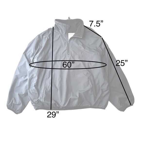 Orvis 3/4 Zip Pullover Jacket Fleece Lined, Men’s Size XXL, Black - Picture 10 of 11